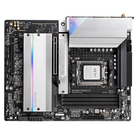 Gigabyte B650 AERO G - 1.0 - motherboard - ATX - Socket AM5 - AMD B650