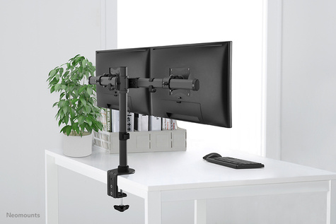 Neomounts Tafelhouder voor twee flatscreens tot 27" (69 cm) 10KG FPMA-DCB100DBLACK Neomounts