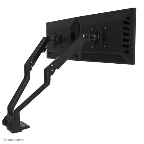 Newstar bureauklem voor twee flatscreens tot 32" (81 cm) 8KG FPMA-D750DBLACK2 Neomounts