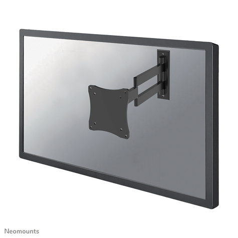 Neomounts Neomounts FPMA-W830BLACK Neomounts wandbeugel met drie draaipunten voor flatscreens tot 27 inch (69 cm) 12KG