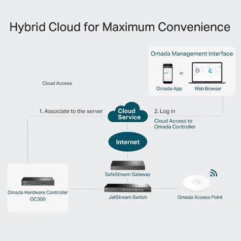 TP-Link Omada OC300 netwerk management device Ethernet LAN