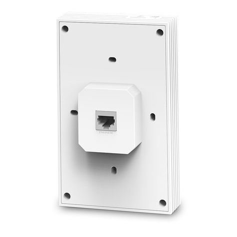 TP-Link Omada EAP655-Wall AX3000 Wall-Plate Dual-Band Wi-Fi 6  Access Point