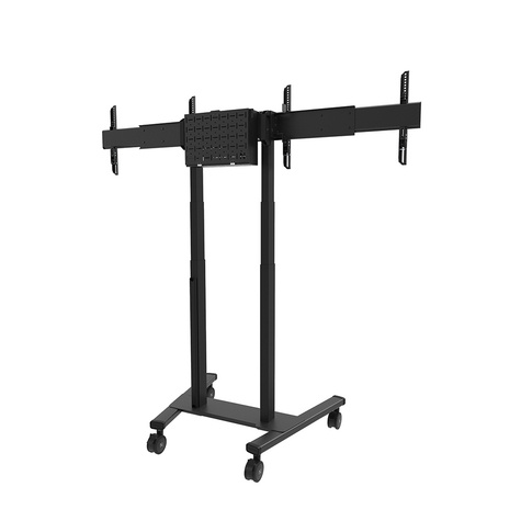 Neomounts Adapter met dubbel scherm (42" -65") max. 100 kg opt. voor FL55-875BL1 + WL55-875BL1 Neomounts Zwart