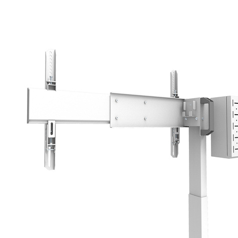 Newstar Adapter voor dubbel scherm (42"-65") max. 100 kg opt. voor FL55-875WH1 + WL55-875WH1 Neomounts Wit