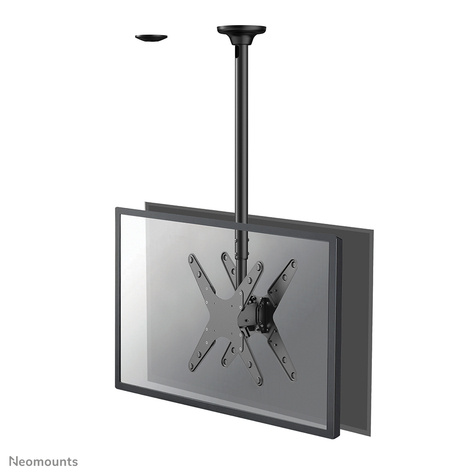 Newstar Dubbele plafondbeugel voor flatscreens/tv's van 32' tot 75" 2x 50KG Black Neomounts