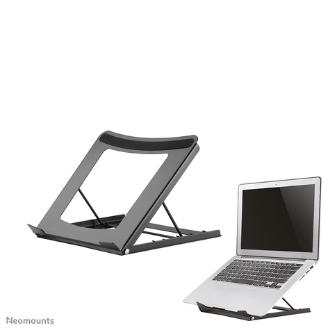 Neomounts NSLS075BLACK Laptopstandaard 10-16" - opvouwbaar - compact - universeel