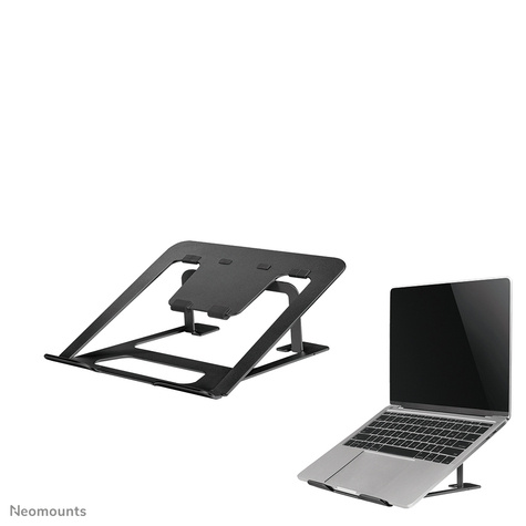 Neomounts NSLS085BLACK Laptopstandaard 10-17" - opvouwbaar - compact - universeel