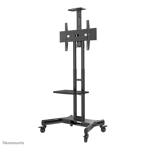 Neomounts Selecteer mobiele vloerstandaard voor flatscreen-tv's tot 75" (191 cm) 50KG NM-M1700BLACK Neomounts