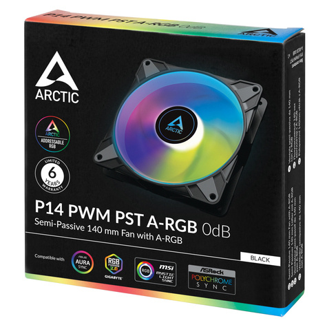 Arctic Cooling Arctic P14 PWM PST A-RGB- 140mm