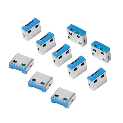 LogiLink USB-poortslot 10 stuks