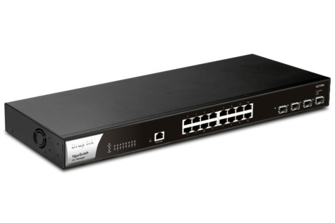 DrayTek VigorSwitch PQ2200xb 16 poorts 2,5Gigabit PoE +4 10G