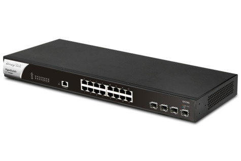 DrayTek VigorSwitch PQ2200xb 16 poorts 2,5Gigabit PoE +4 10G