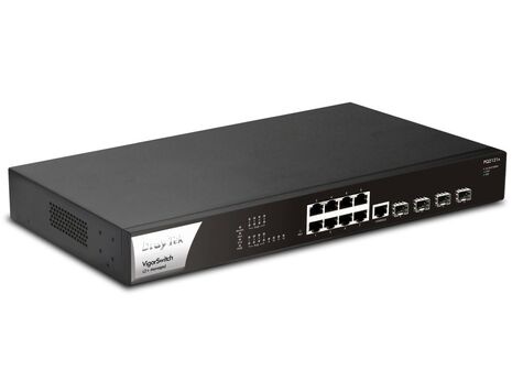 DrayTek VigorSwitch PQ2121x 12 poorts Layer 2+  managed switch