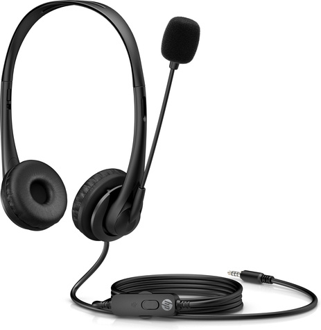 HP G2 On-Ear Wired Stereo Headset - 3.5mm jack