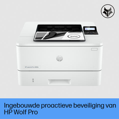 HP L HP LaserJet Pro 4002dn S/W-Laserprinter A4 40 S./Min LAN Duplex