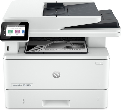 HP LaserJet Pro MFP 4102FDN S/W-Laserprinter 4in1