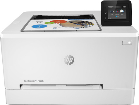 HP Color LaserJet Pro M255dw / WLAN / LAN / Wit