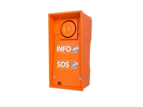 2N IP Safety met 2 buttons en INFO/SOS labels