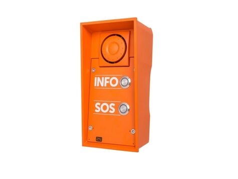 2N 2N IP Safety met 2 buttons en INFO/SOS labels