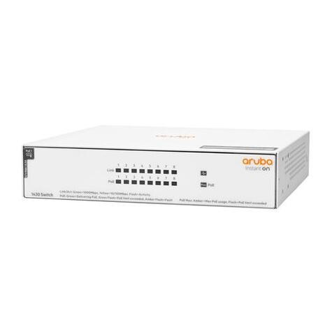 HPE Aruba Instant ON 1430 8G PoE+ (64W) Switch RM