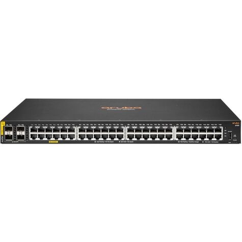 HPE Aruba 6100 48G PoE+ (370W) 4SFP+ Switch M RM