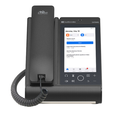 AudioCodes Teams C470HD Total Touch IP-Phone PoE native Microsoft Team