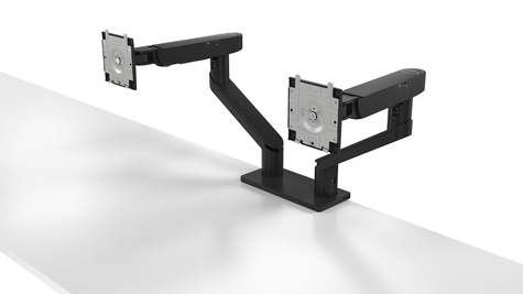 Dell Dual Monitor Arm - Mda20 - Desk Mount (Adjustable Arm)