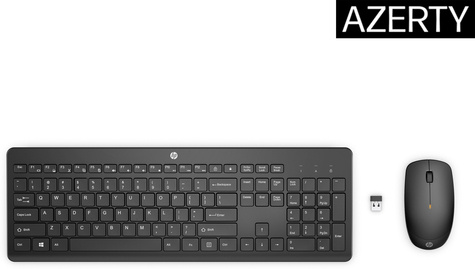 HP HP 230 Wireless Keyboard and Mouse Set - QWERTY