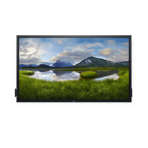 DELL P8624QT 86" Class (85.6" viewable) LED-backlit LCD display - 4K - for interactive communication