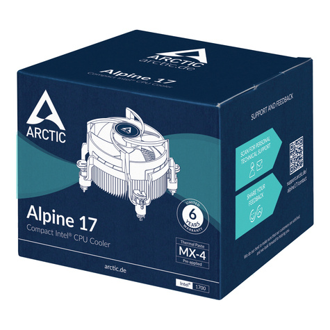 ARCTIC Cooler CPC Intel Alpine 17 | 1700