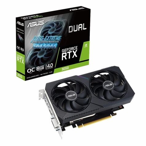 Asus Asus DUAL-RTX3050-O8G-V2 8GB GDDR6 HDMI DP
