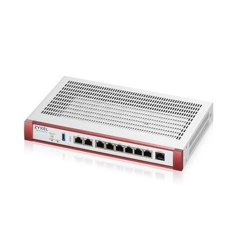 ZyXel USG FLEX200 H Series User-definable ports with 1*2.5G 1*2.5G( PoE+) & 6*1G 1*USB (device only)