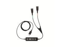 Jabra LINK 265, USB Y-training cable for corded QD headsets