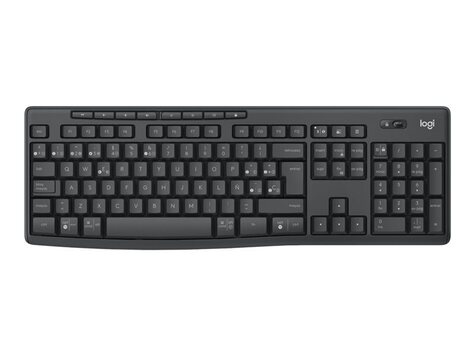 Logitech MK370 Combo for Business - keyboard and mouse set - QWERTY - US International - graphite