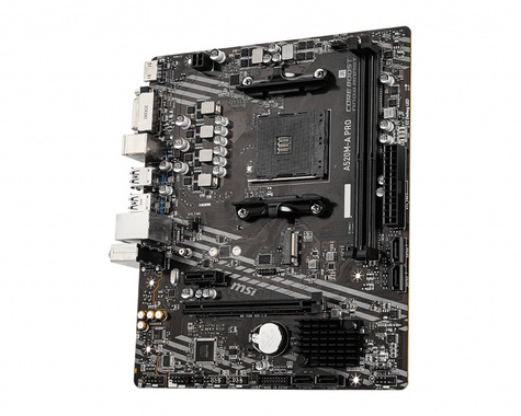 MSI A520M-A PRO - motherboard - micro ATX - Socket AM4 - AMD A520
