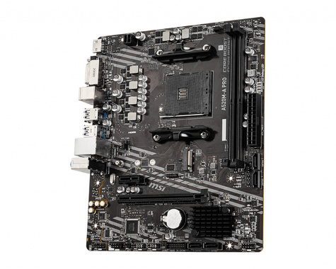 MSI A520M-A PRO - motherboard - micro ATX - Socket AM4 - AMD A520