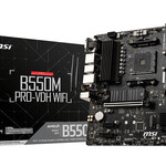 MSI MSI AM4 B550M PRO-VDH WIFI - DDR4/2xM.2/DP/HDMI/VGA/ÂµATX