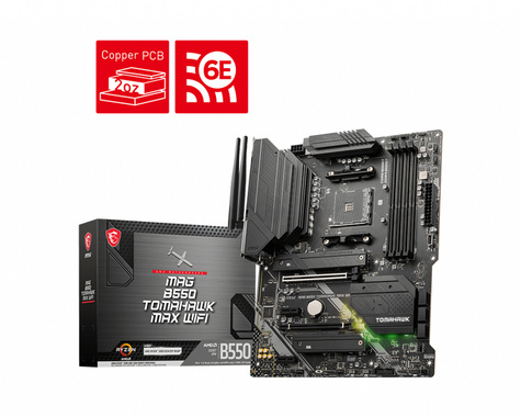 MSI AMD AM4 MAG B550 TOMAHAWK MAX WIFI