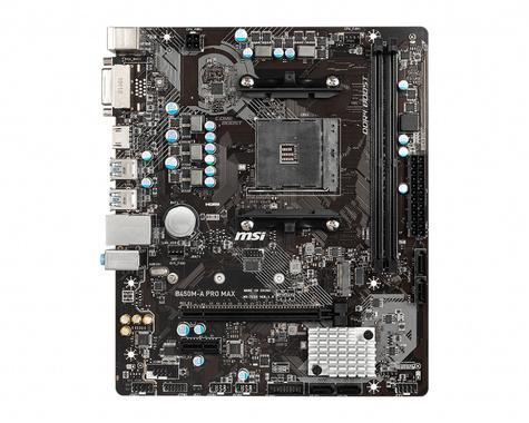 MSI B450M-A PRO MAX - motherboard - micro ATX - Socket AM4 - AMD B450