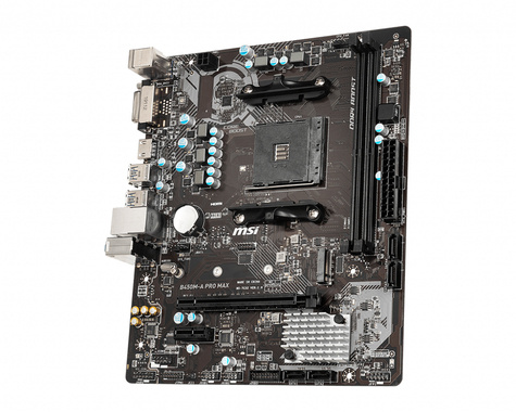 MSI B450M-A PRO MAX - motherboard - micro ATX - Socket AM4 - AMD B450