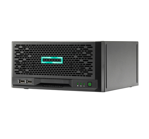 HPE ProLiant MicroServer Gen10 Plus - Intel Xeon E-2314 / 2.80GHz - 16GB RAM - 1TB HDD - 180W PSU