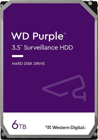Western Digital WD 6TB SATA III 256MB Purple (WD64PURZ)