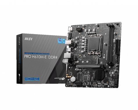 MSI 1700 PRO H610M-E DDR4 - DDR4/M.2/HDMI/VGA/ÂµATX