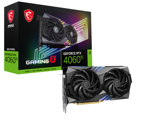 MSI 4060Ti RTX GAMING X 8GB/3xDP/1xHDMI