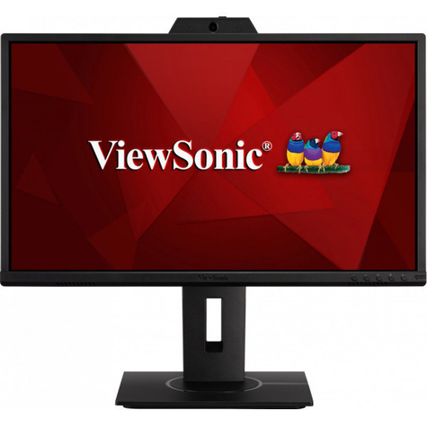 Viewsonic LED monitor - Full HD - 24inch - 250 nits - resp 5ms - incl 2x2W front-facing speakers + webcam