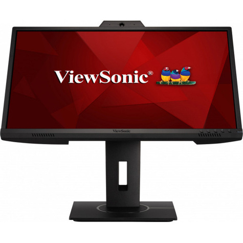 Viewsonic LED monitor - Full HD - 24inch - 250 nits - resp 5ms - incl 2x2W front-facing speakers + webcam