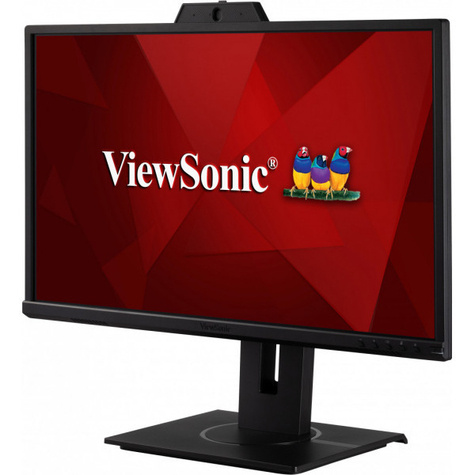 Viewsonic LED monitor - Full HD - 24inch - 250 nits - resp 5ms - incl 2x2W front-facing speakers + webcam