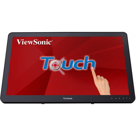 Viewsonic LED touch monitor - Full HD - 24inch - 200 nits - resp 10ms - incl 2x2 -5W speakers