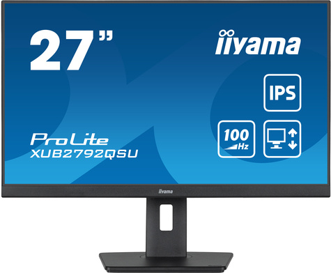 Iiyama ProLite computer monitor 68,6 cm (27") 2560 x 1440 Pixels Full HD LED Zwart