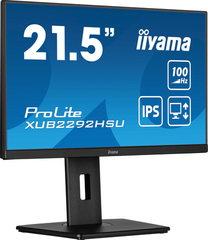 Iiyama ProLite XUB2292HSU-B6 computer monitor 55,9 cm (22") 1920 x 1080 Pixels Full HD LED Zwart